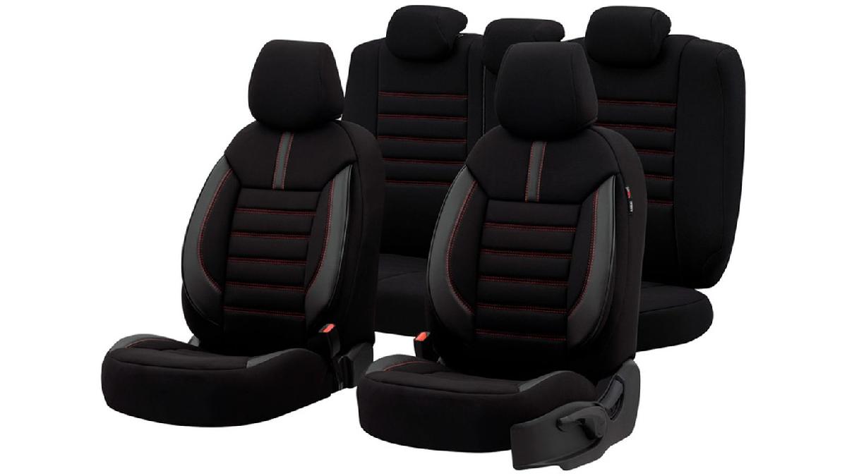 Housse+de+si%C3%A8ges+universel+en+textile%2Fcuir+%27Limited%27+Noir+%2B+Surpiq%C3%BBres+rouge+-+11-pi%C3%A8ces+-+adapt%C3%A9+aux+Side-Airbags